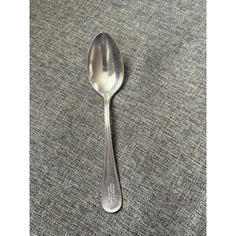 VTG Reed & Barton The First National Bank Boston Advertising Serving Spoon